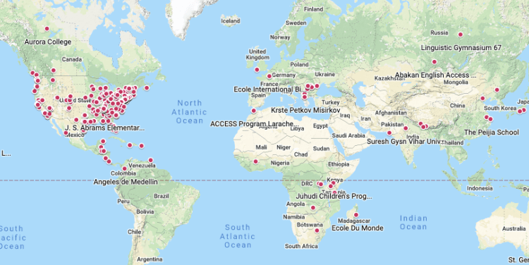 Participaton Map 2019